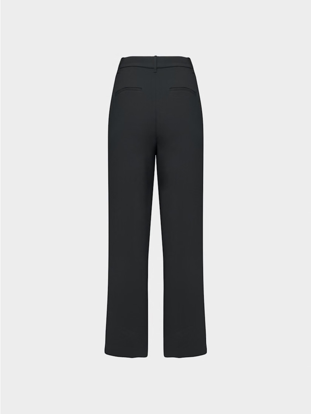 Aritzia The Effortless Wilfred Black High-Rise Wide-Leg Trousers